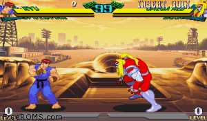 Marvel Super Heroes Vs. Street Fighter Screen Shot 2