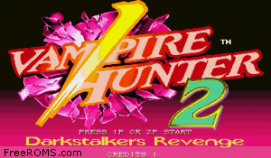 Vampire Hunter 2: Darkstalkers Revenge Screen Shot 1