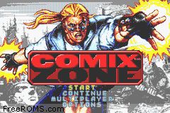 Comix Zone Screen Shot 1