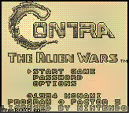 Contra - The Alien Wars Screen Shot 1