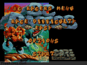 BC Racers (32X) Screen Shot 1