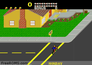 Paperboy Screen Shot 2