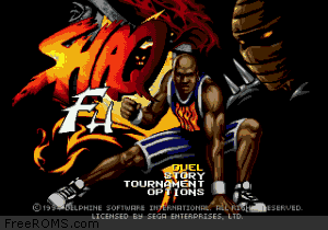 Shaq Fu Screen Shot 1