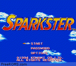 Sparkster Screen Shot 1