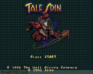 Tale Spin Screen Shot 1