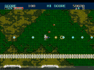 Thunder Force II Screen Shot 2