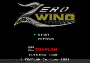 Zero Wing Screen Shot 1