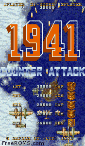 1941 - Counter Attack (World) Screen Shot 1