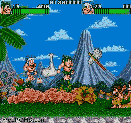 Caveman Ninja (US) Screen Shot 2