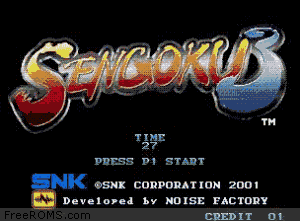 Sengoku 3 Screen Shot 1