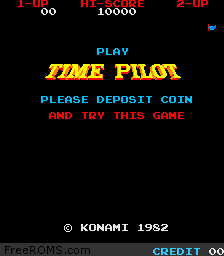 Time Pilot Screen Shot 1