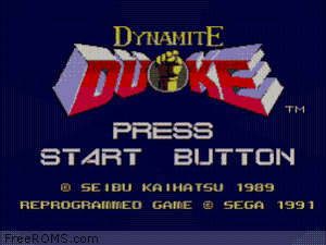 Dynamite Duke Screen Shot 1