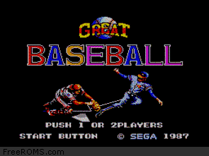 Great Baseball Screen Shot 1