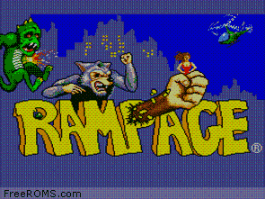 Rampage Screen Shot 1