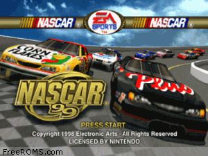 Nascar 99 Screen Shot 1