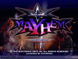 WCW Mayhem Screen Shot 1