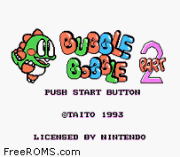 Bubble Bobble 2 Screen Shot 1