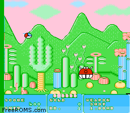 Fantasy Zone Screen Shot 2