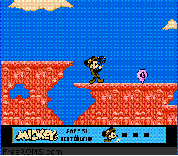 Mickey's Safari in Letterland Screen Shot 1