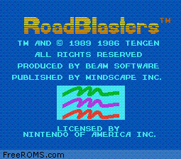 RoadBlasters Screen Shot 1