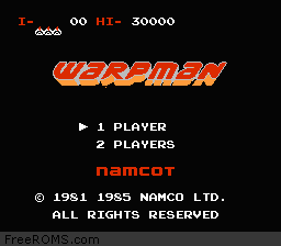 WarpMan Screen Shot 1