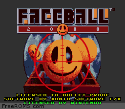 Faceball 2000 Screen Shot 1