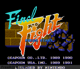 Final Fight Screen Shot 1