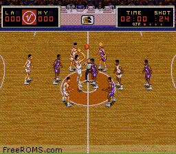 Magic Johnson's Super Slam Dunk Screen Shot 2