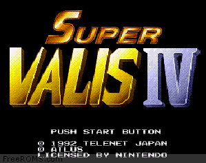 Super Valis IV Screen Shot 1